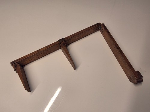 Antiker holz messschieber - antiker, /