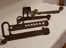 4 antike Tor- / Stall- /