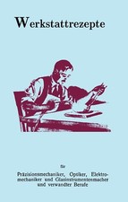 Rezeptbuch für die Werkstatt