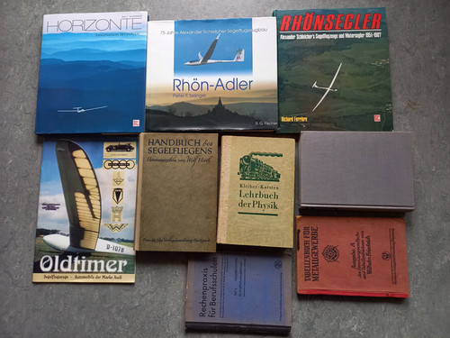 Segelflug bücher alte - segelflug,
